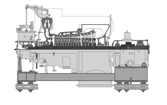 Steam turbine R-1.4-2.3/0.7